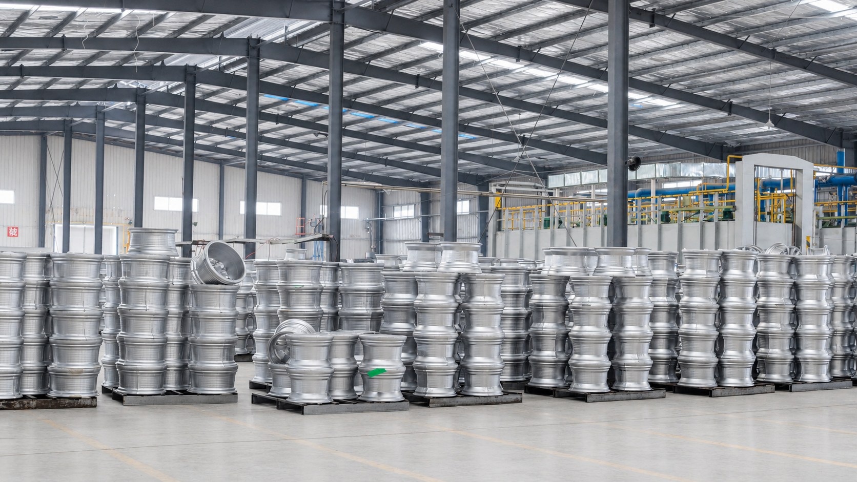 RAYONE alloy wheel blank preparation