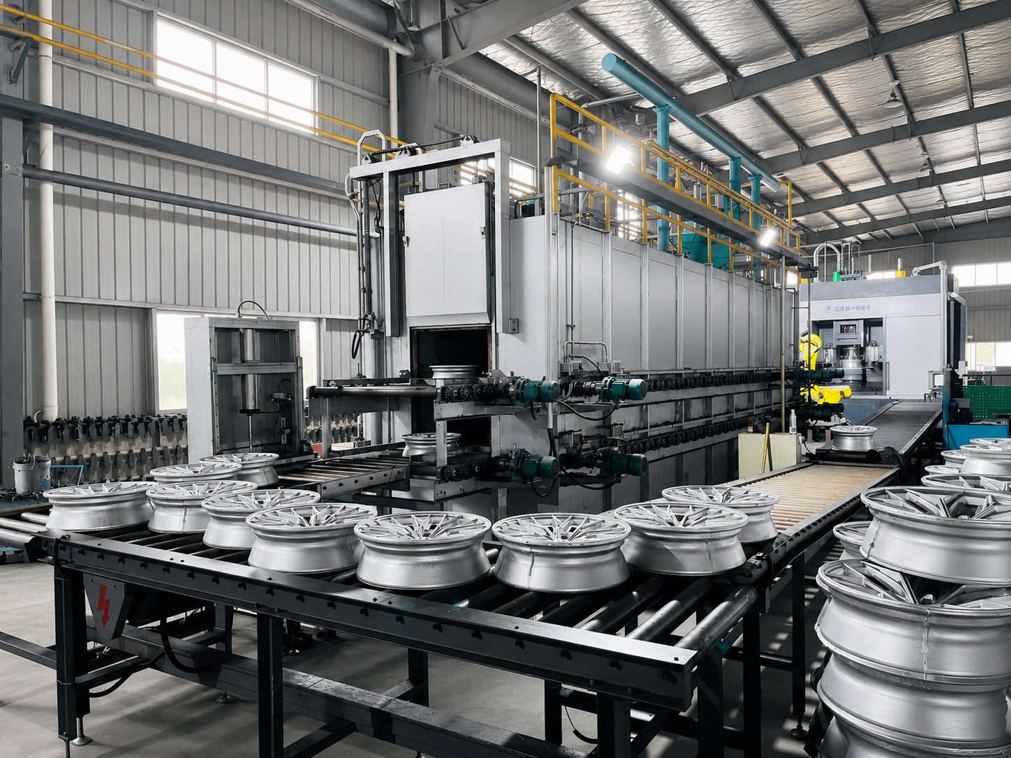 RAYONE automated wheel forming line