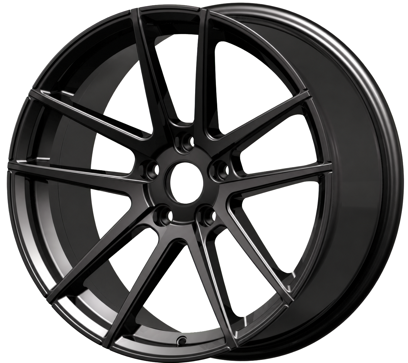 RAYONE cast wheel catalog sample on transparent background