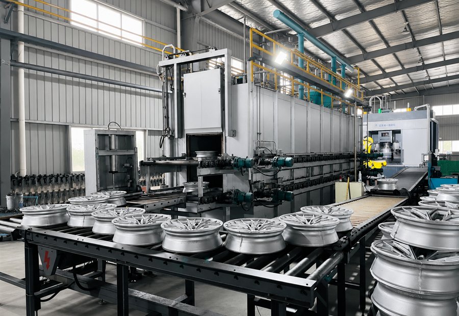 RAYONE flow forming production line