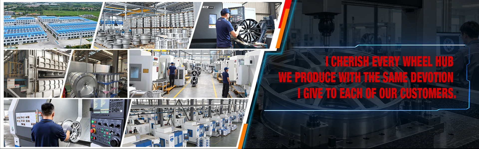 RAYONE wheel factory and production equipment